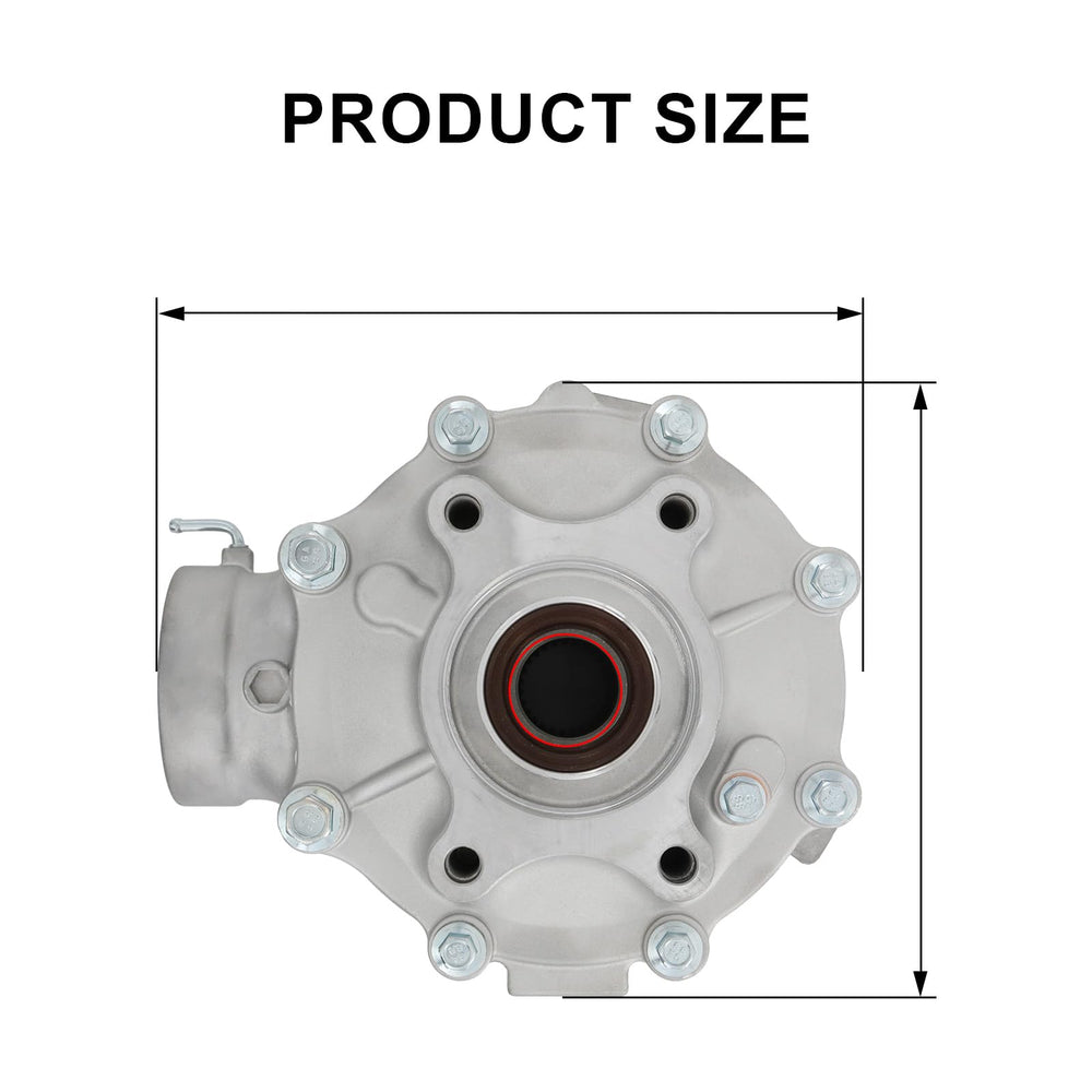 RALBDX differential installed on a Foreman 500 demonstrating direct-fit, restored handling