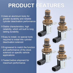 RALBDX four solenoids aligned to show matched set reliability benefit