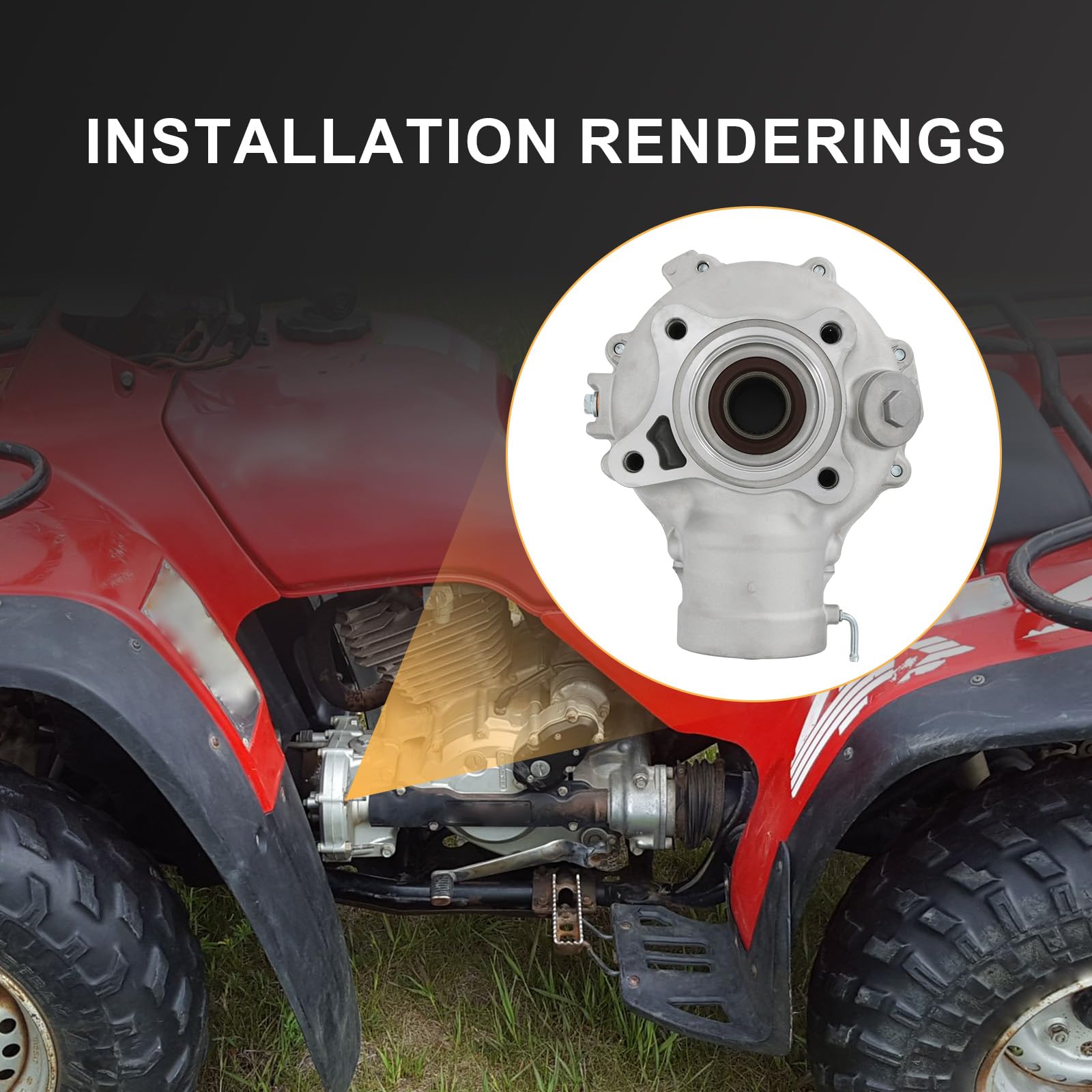 RALBDX label and part number plate displaying OEM cross-reference for correct replacement