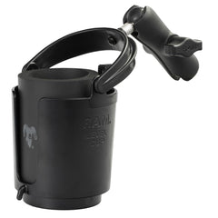 RAM MOUNTS front view showing secure cup hold and easy access benefit