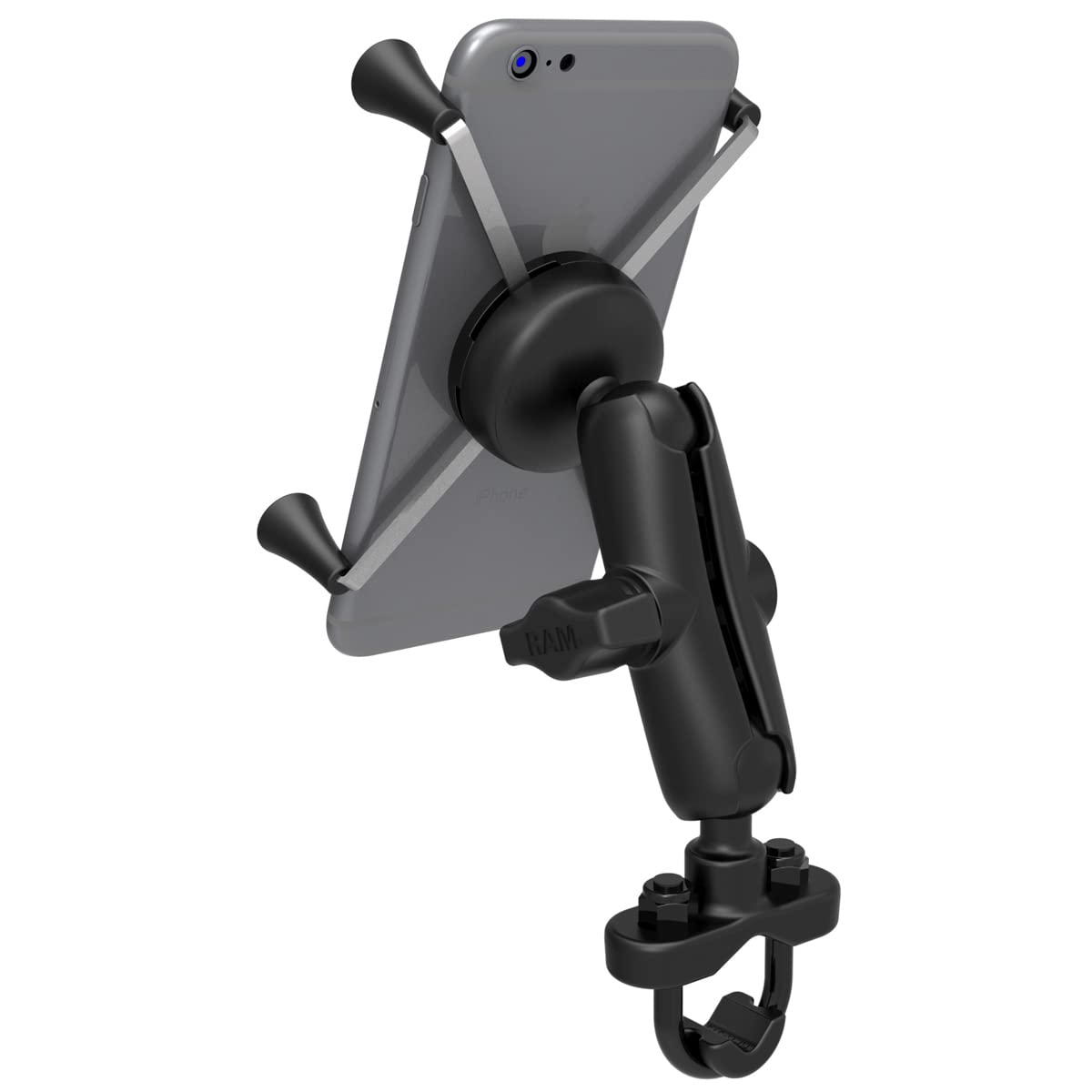 RAM MOUNTS close-up of X-Grip rubber caps demonstrating protective grip