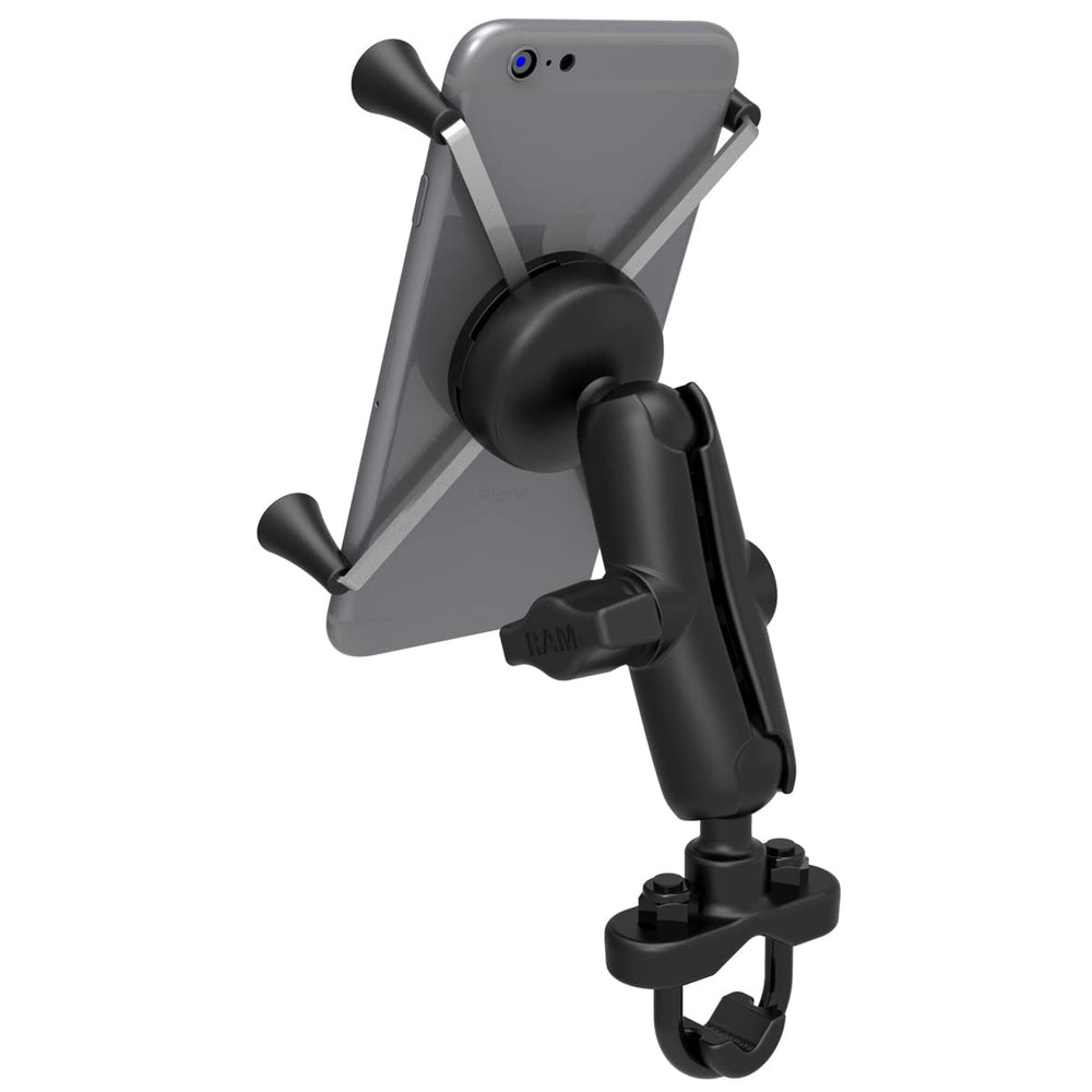 RAM MOUNTS close-up of X-Grip rubber caps demonstrating protective grip