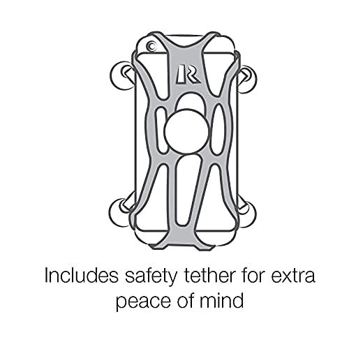 RAM MOUNTS X-Grip with optional tether attached for extra device security in rough terrain