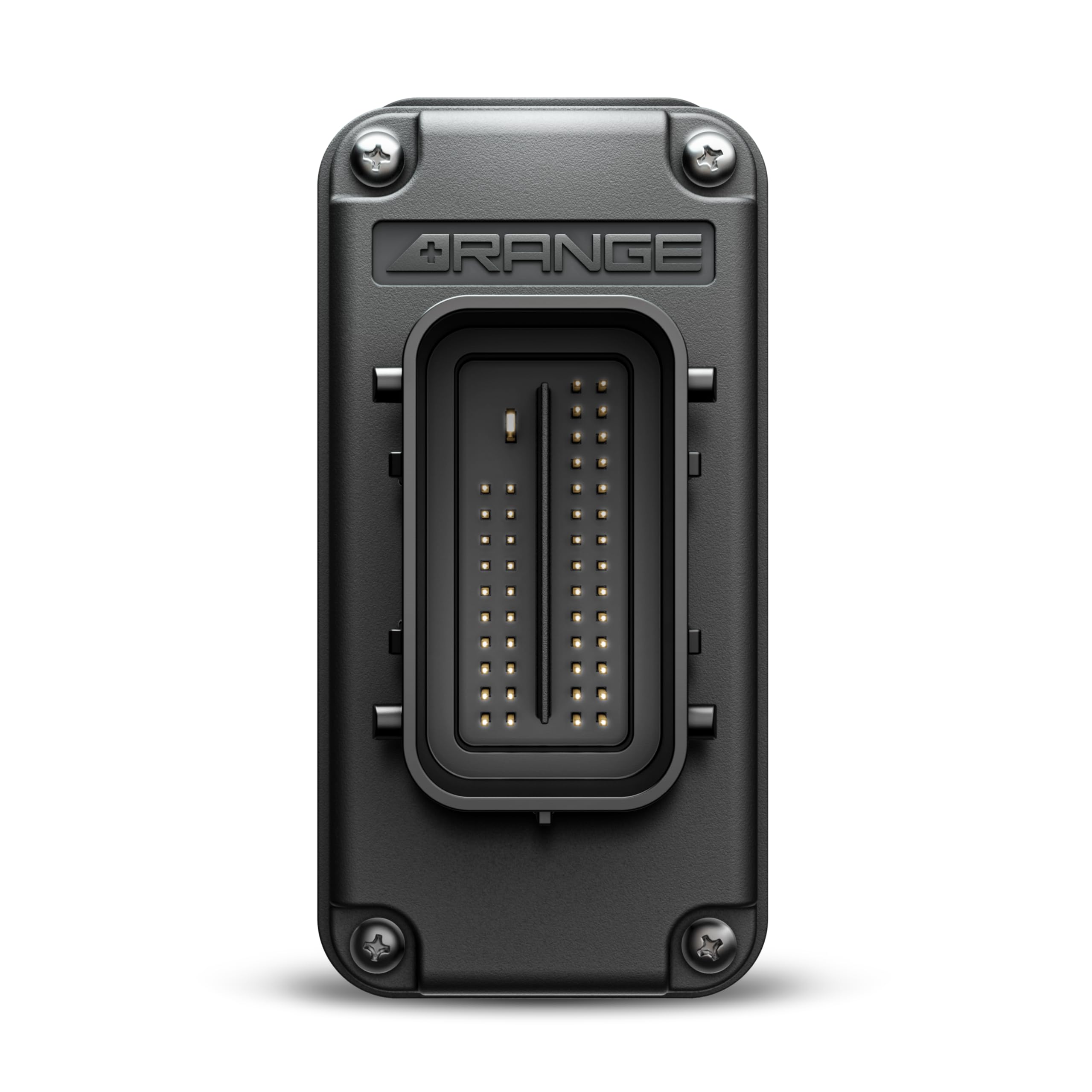 Range Technology RA007 size comparison with hand showing compact, space-saving design
