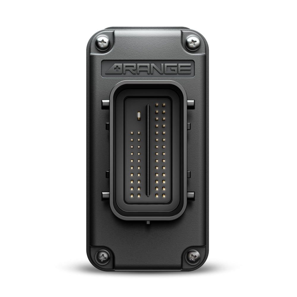 Range Technology RA007 size comparison with hand showing compact, space-saving design