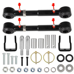 RANSOTO installed front sway bar links on Jeep TJ showing fit and clearance benefit