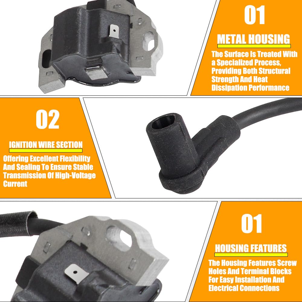 RANSOTO ignition coil label close-up showing part number for easy identification