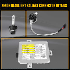RANSOTO installed in Acura headlamp demonstrating restored HID illumination