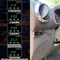 RANSOTO installed under dash in vehicle delivering clean, hidden throttle control