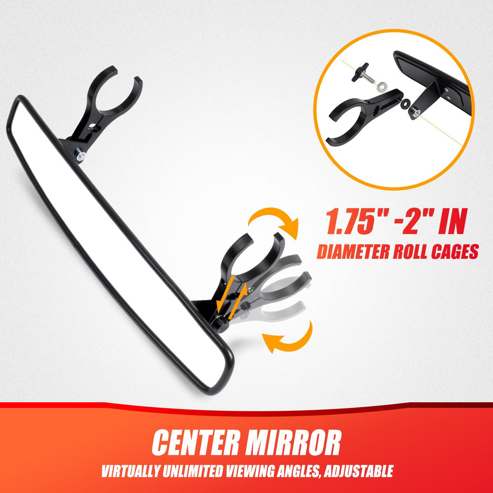 RANSOTO side mirror detail highlighting reinforced ABS housing durability