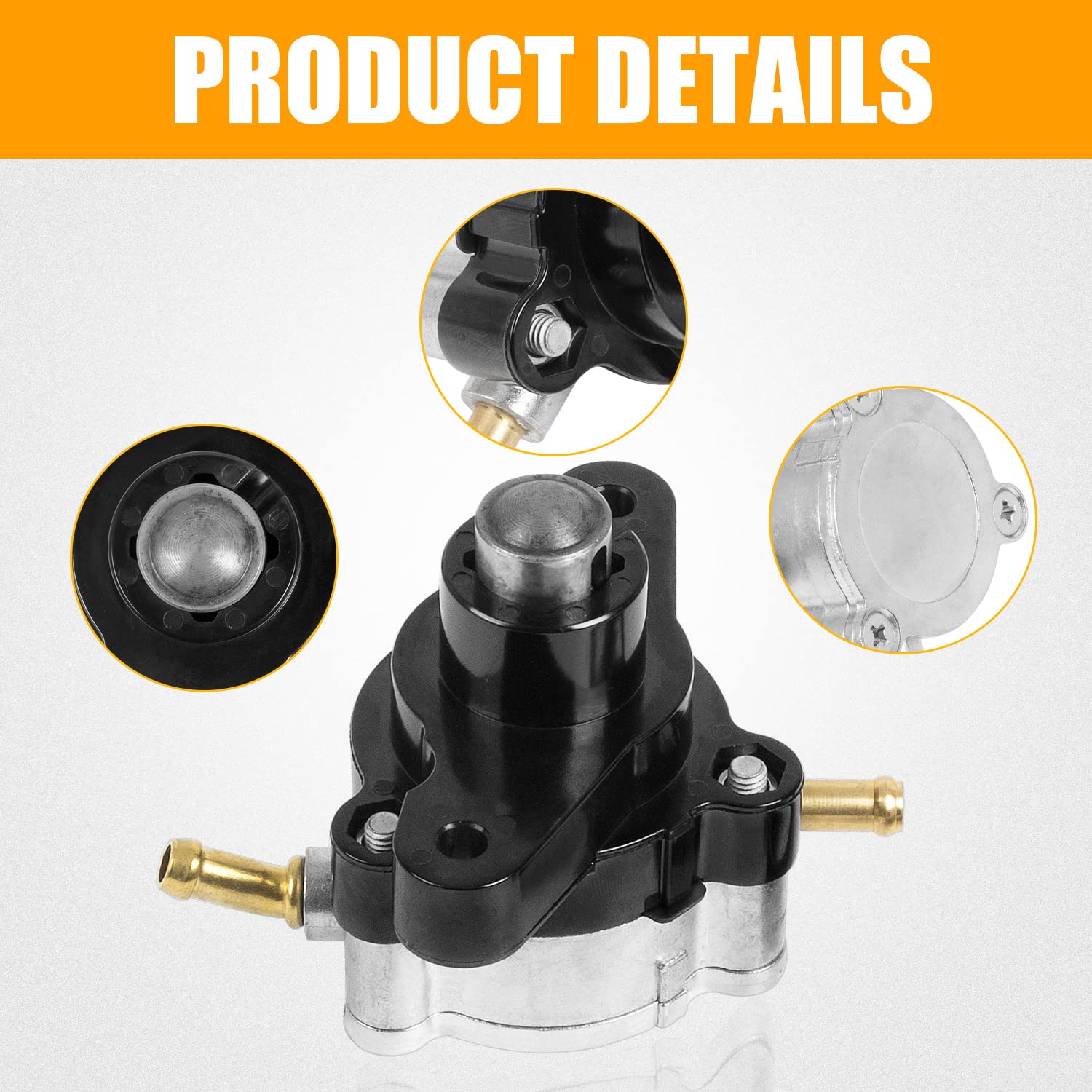 RANSOTO side mounting detail showing bolt holes and gasket surface for easy installation