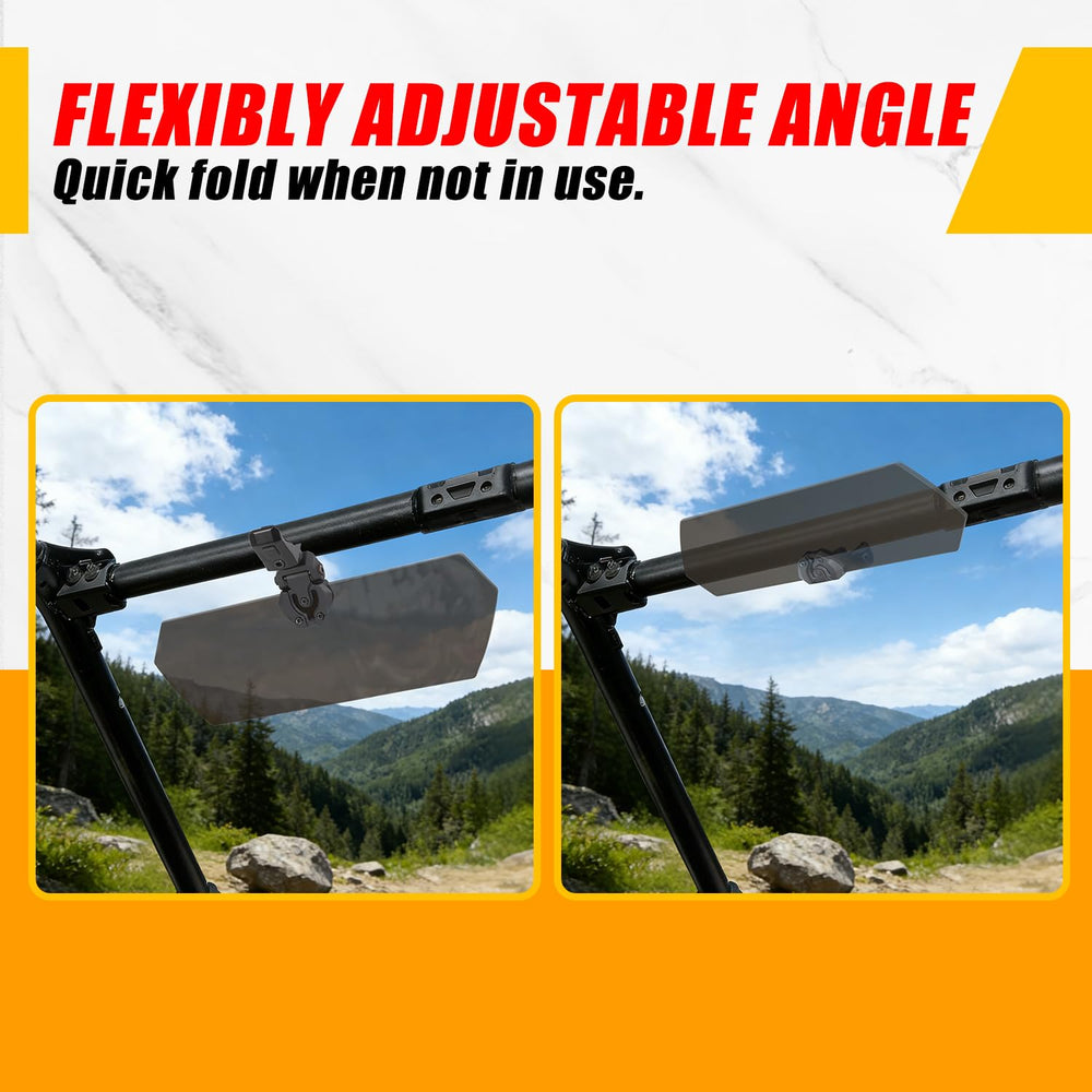 RANSOTO close-up of tinted polycarbonate conveying anti-glare protection