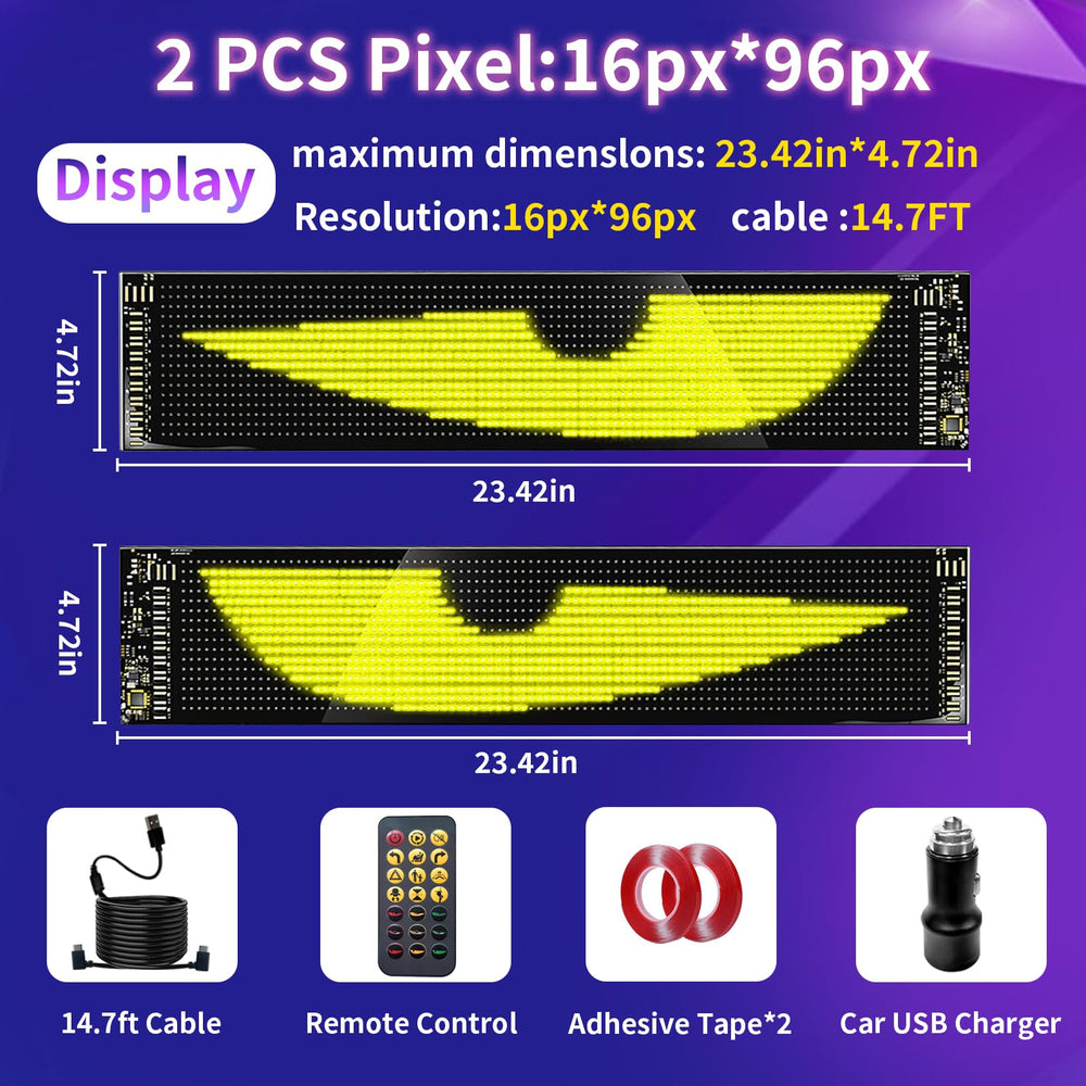 RAOZBE close-up of LED pixel matrix revealing tight pixel spacing and vivid colors