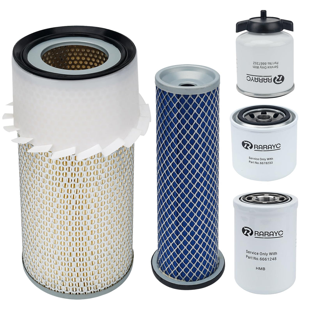 RARAYC front packaging showing full filter kit and quick identification benefit