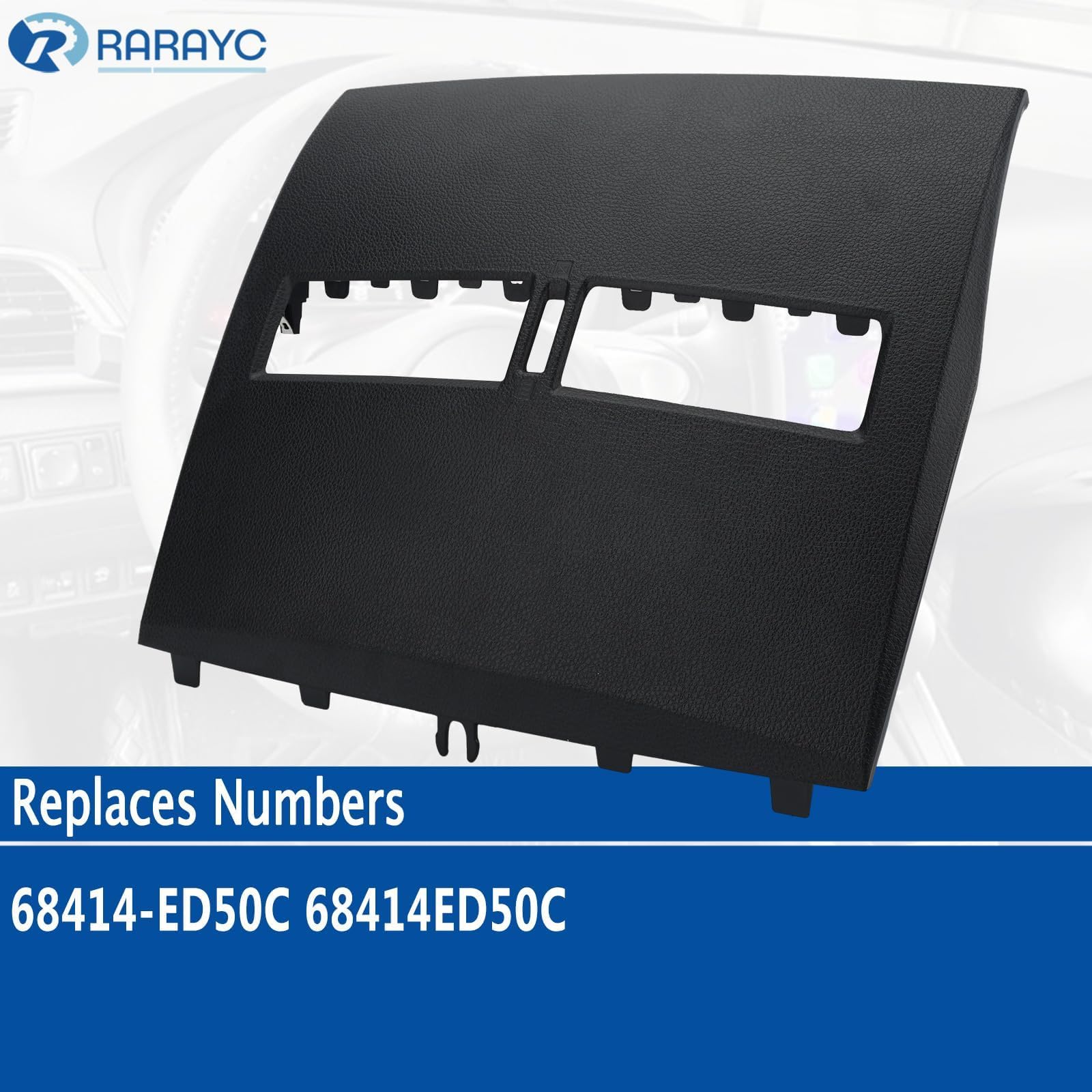 RARAYC bezel side profile highlighting mounting clips and secure fit