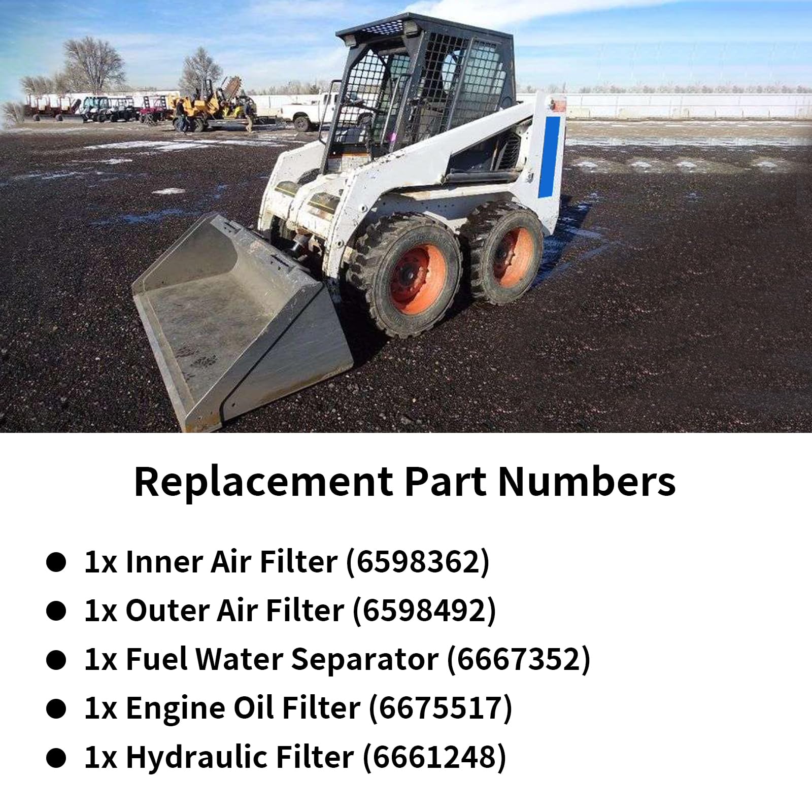 RARAYC hydraulic filter being fitted to loader illustrating reliable hydraulic protection