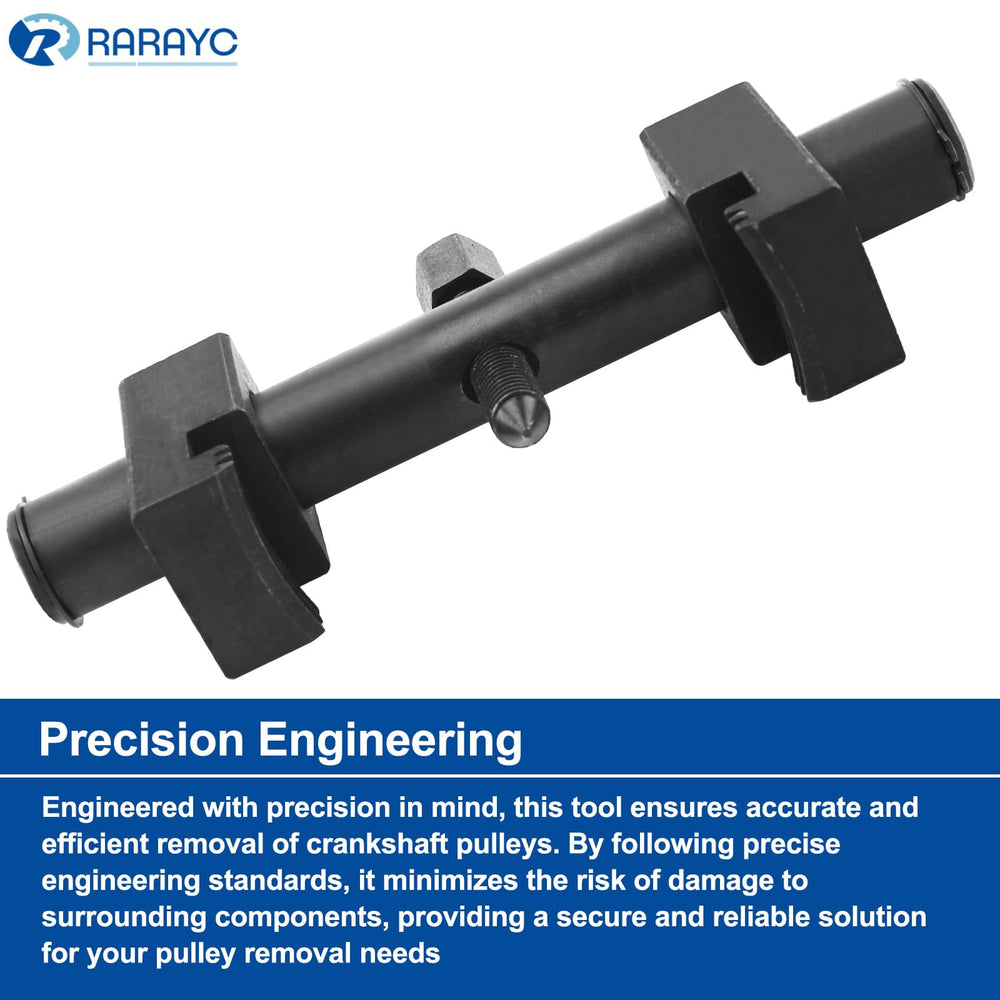 RARAYC in use on engine demonstrating safe pulley extraction and controlled torque
