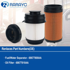 RARAYC water separator drain valve pictured, enabling easy moisture removal