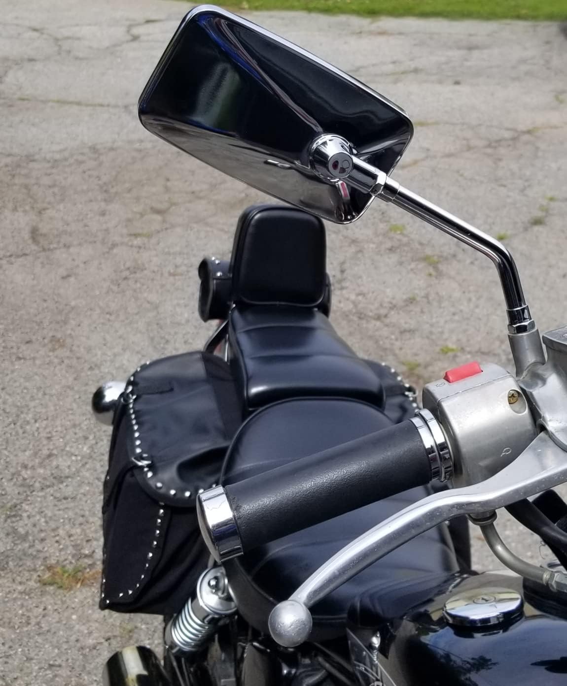 Rawsomes chrome finish reflecting light and resisting weathering