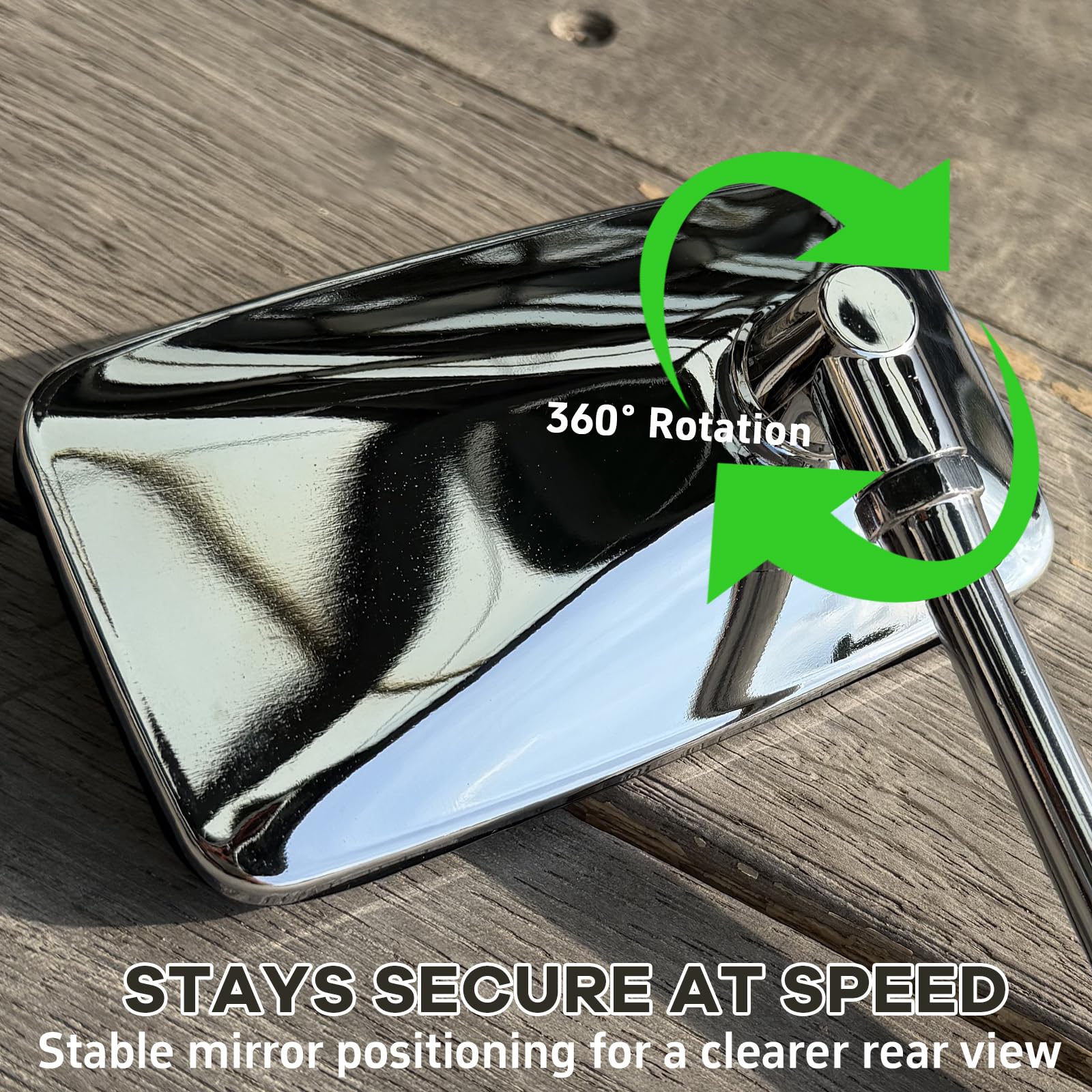 Rawsomes side-angle demonstrating 360° adjustability for precise vision
