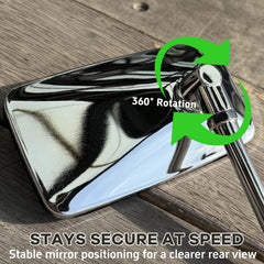 Rawsomes side-angle demonstrating 360° adjustability for precise vision