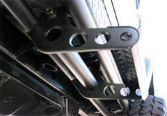 realtruck detachable step close-up of dimpled plate highlighting secure traction