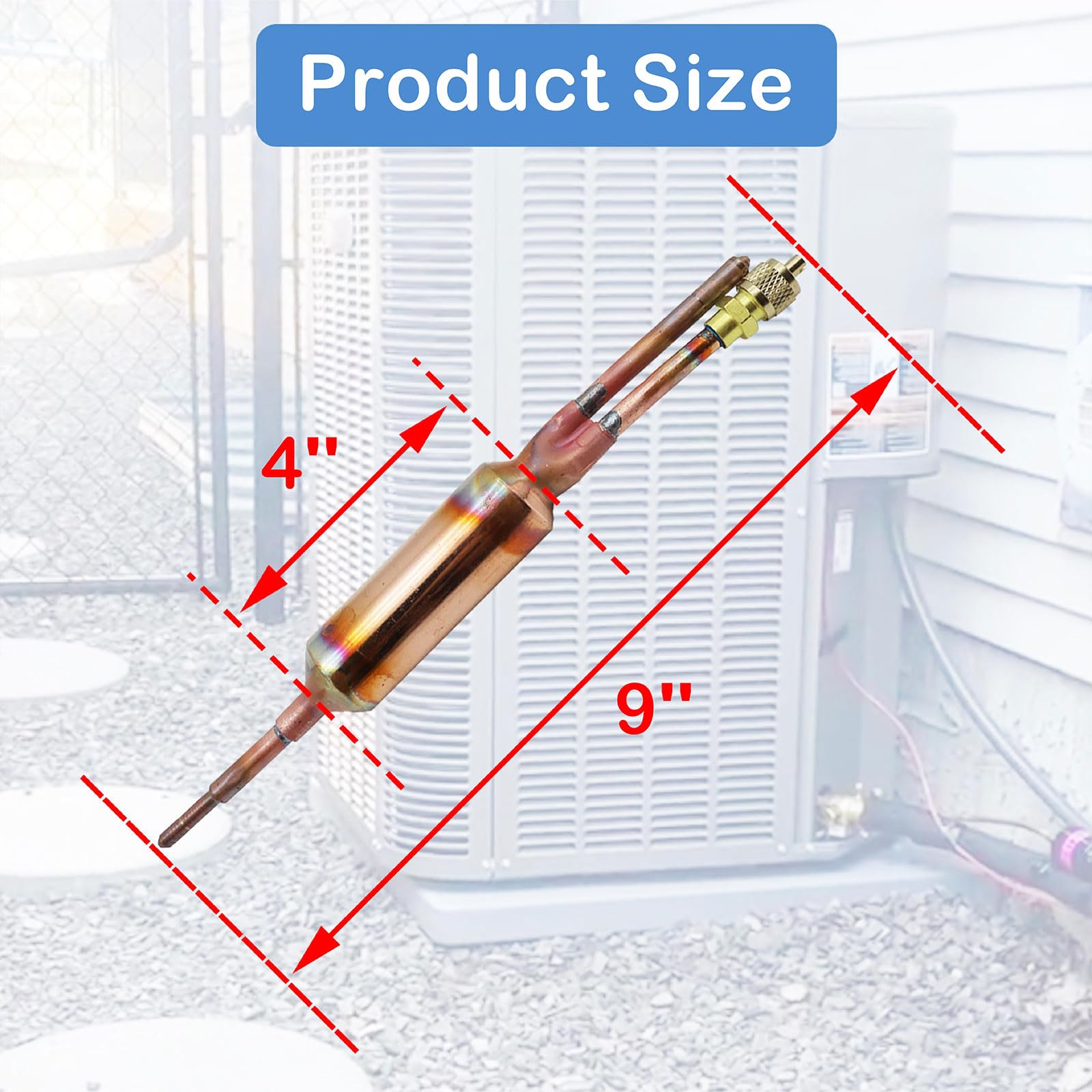 REAXOAL next to ruler for scale, illustrating compact 25g size for small systems