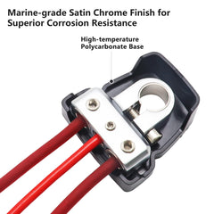 RECOIL clamp next to wrench to show scale, easy-installation and serviceability benefit
