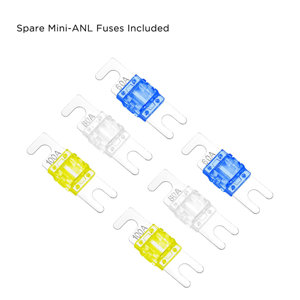 RECOIL close-up of terminals showing zinc die-cast contact and secure clamps