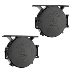 RecPro front-facing hatch door showing clean installation and protection benefit