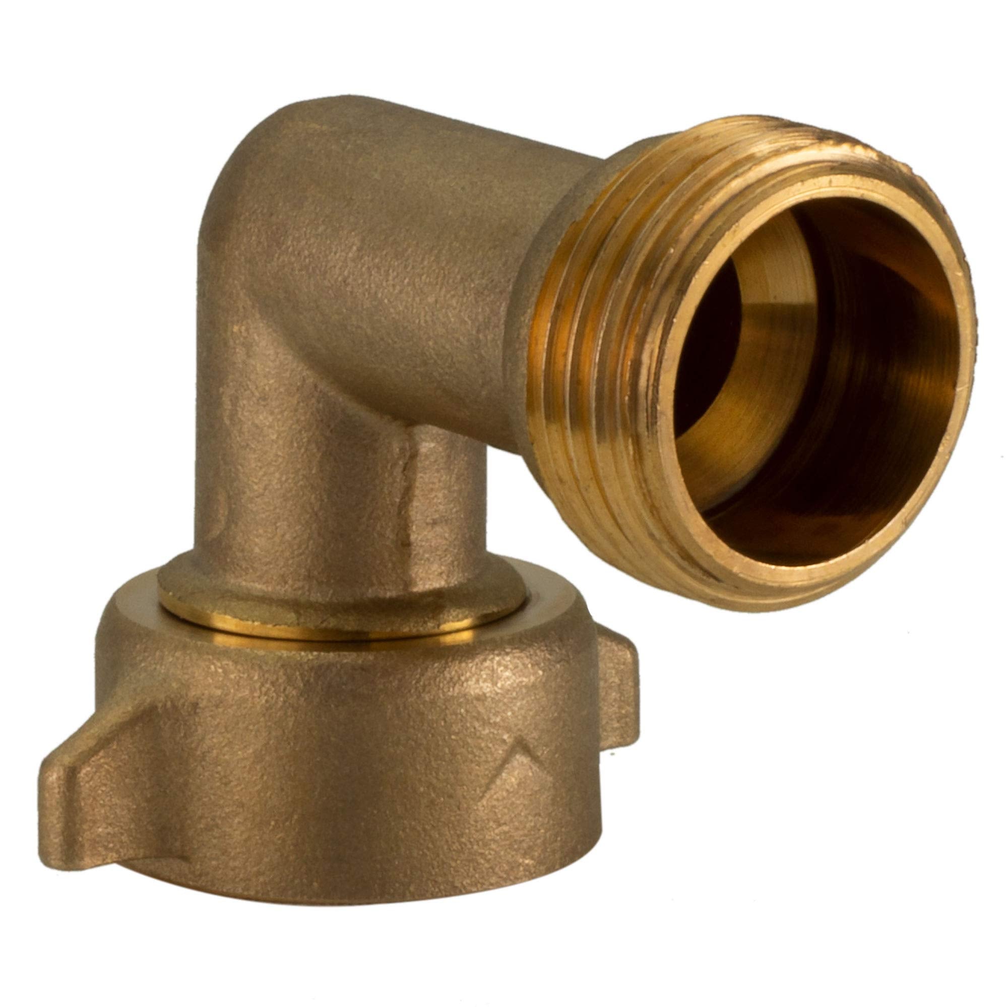 RecPro inlet installed on RV sidewall demonstrating neat, low-profile mounting