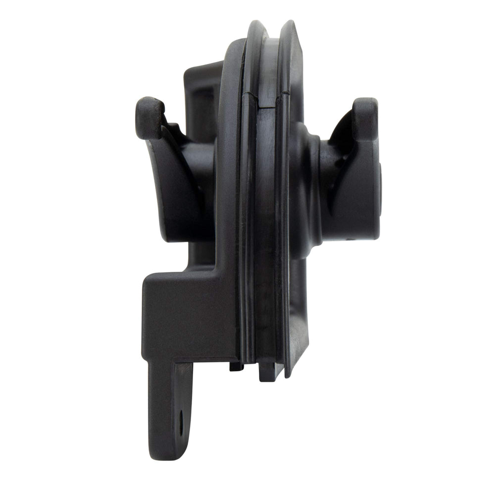 RecPro strike plate detail demonstrating alignment for reliable catch
