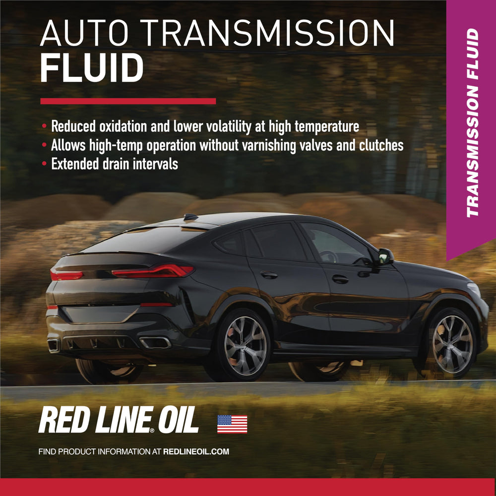 Red Line fluid texture close-up demonstrating smooth viscosity and thermal stability benefit