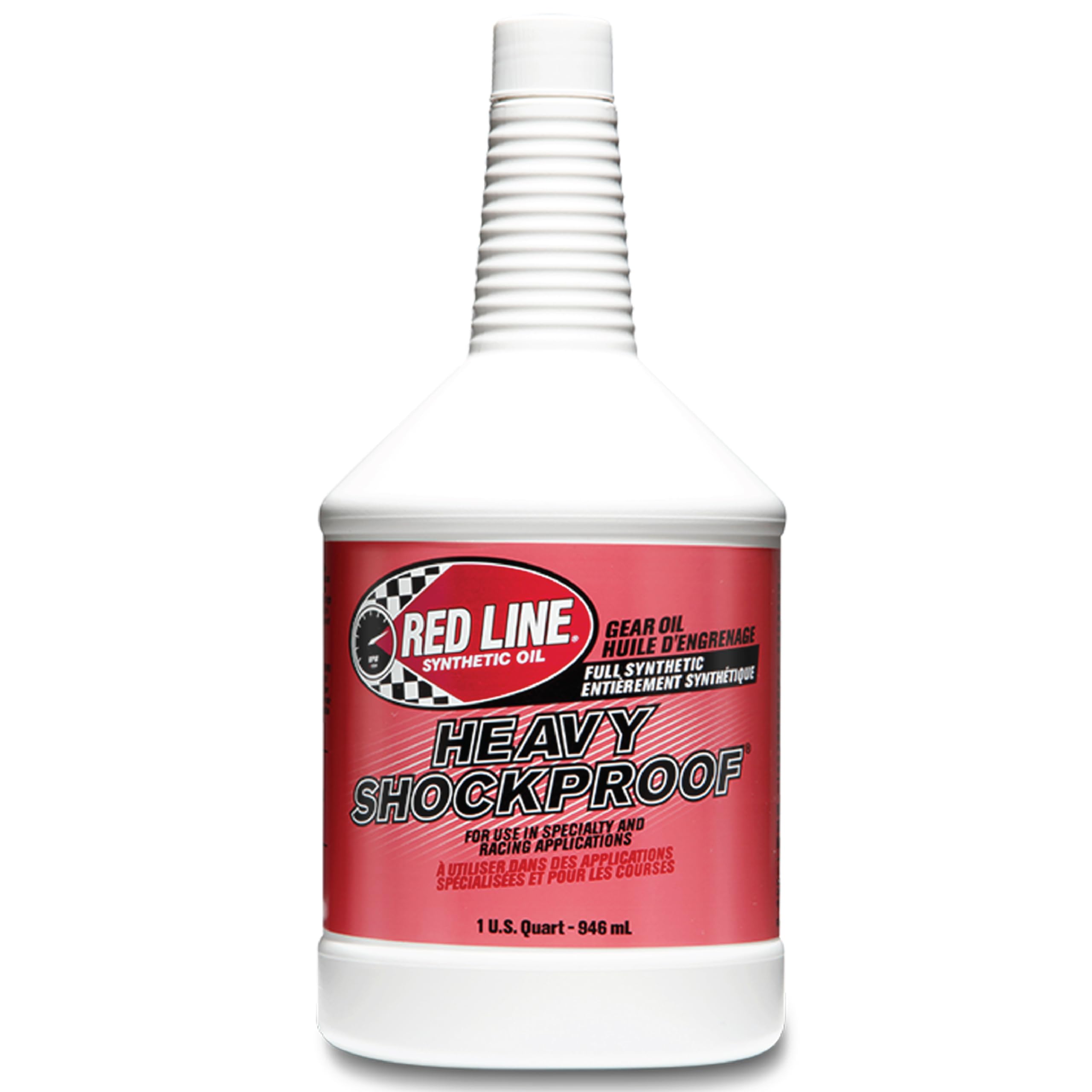 Red Line 58204 front bottle showing product and racing-ready protection