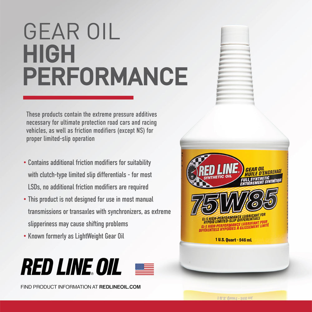 Red Line close-up of oil texture highlighting high film strength and thermal stability