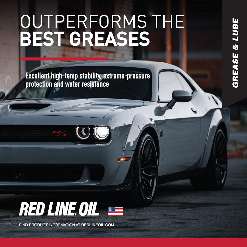 Red Line label detail focusing on ingredients and temperature range for informed use