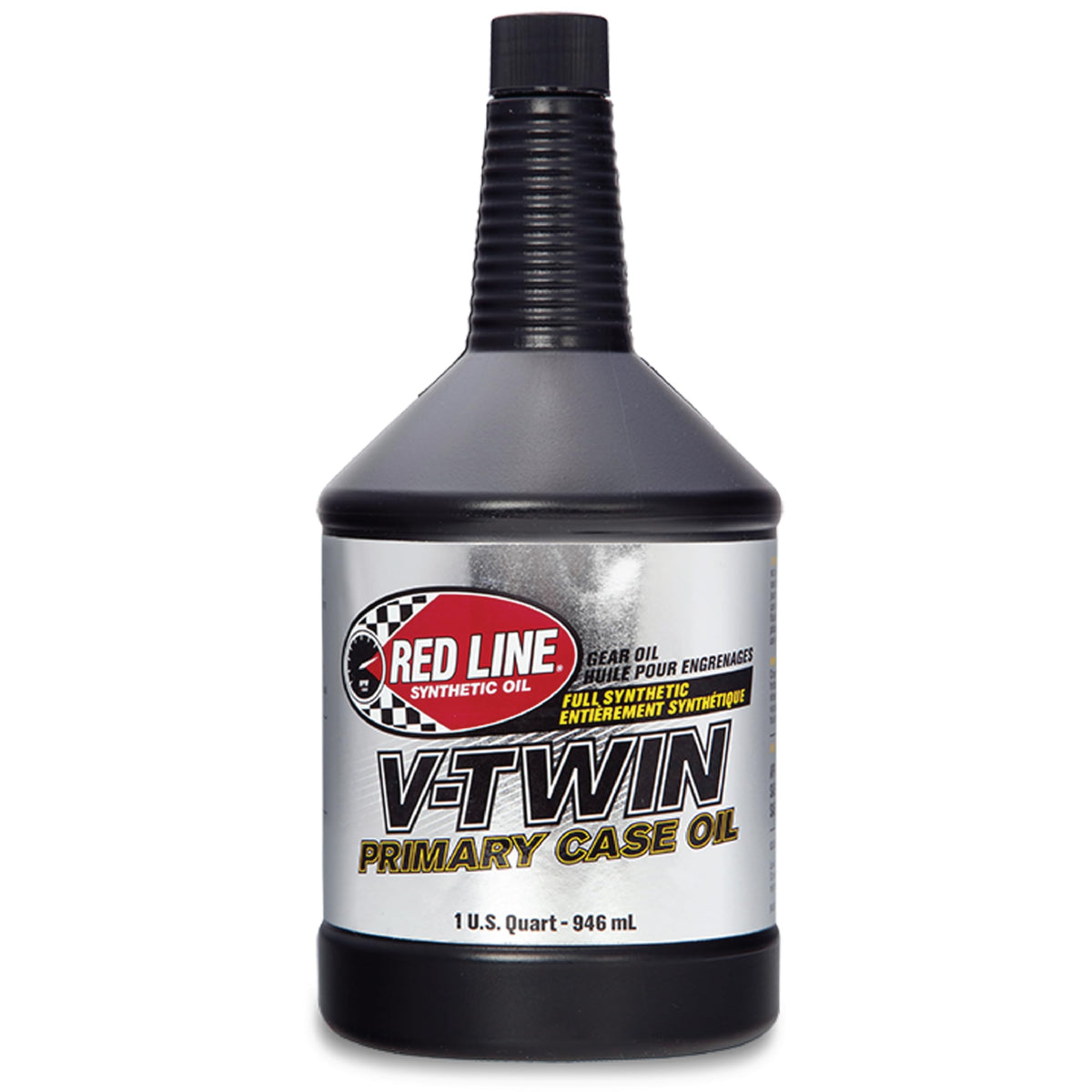 Red Line front label showing product name and benefits for correct identification