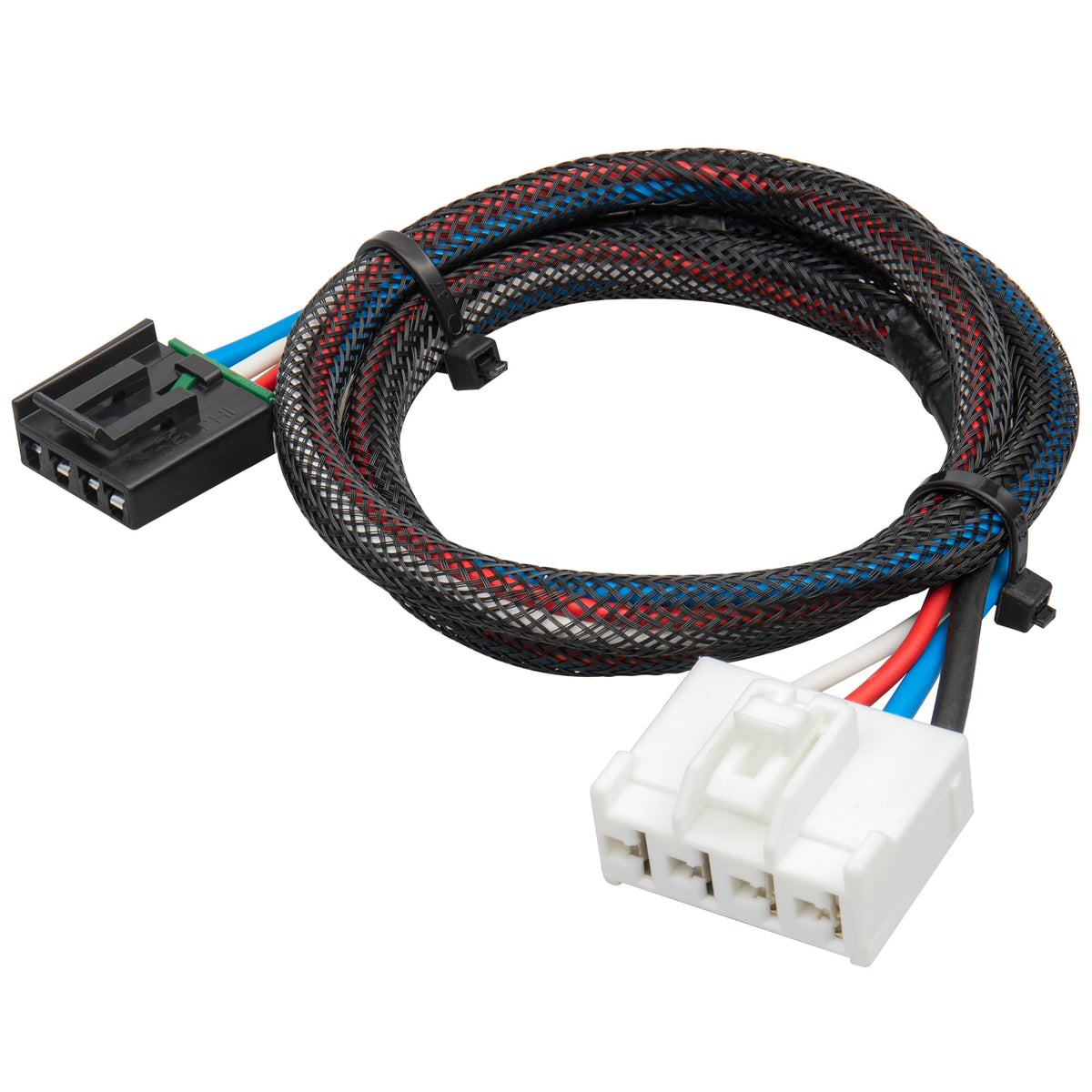 RED WOLF front connector under dash showing easy plug-in and quick install benefit