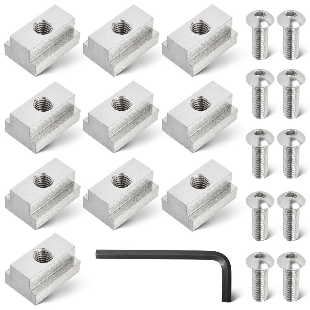 RED WOLF kit front packaging showing 10 nuts screws and wrench for easy mounting