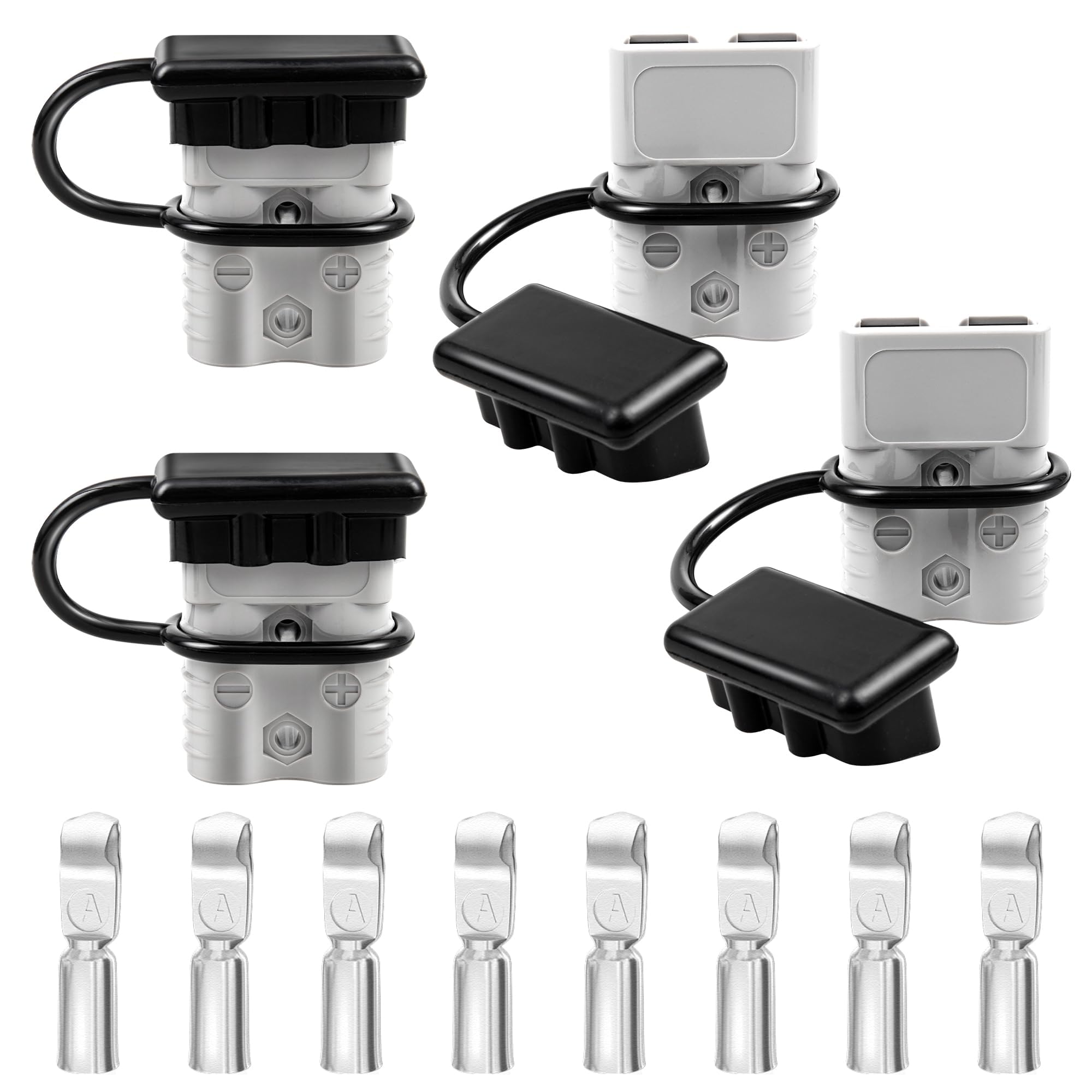 RED WOLF front plug view showing compact design and instant connection benefit