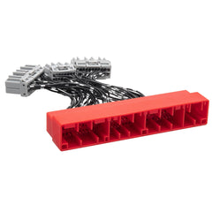 RED WOLF front view showing plug-to-plug convenience and easy connection