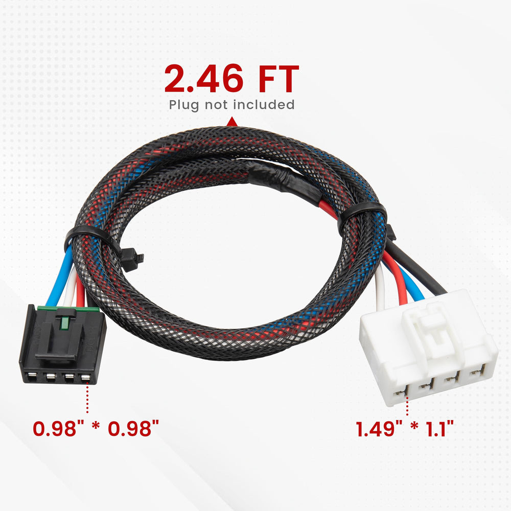 RED WOLF harness in truck tow setup illustrating seamless controller integration