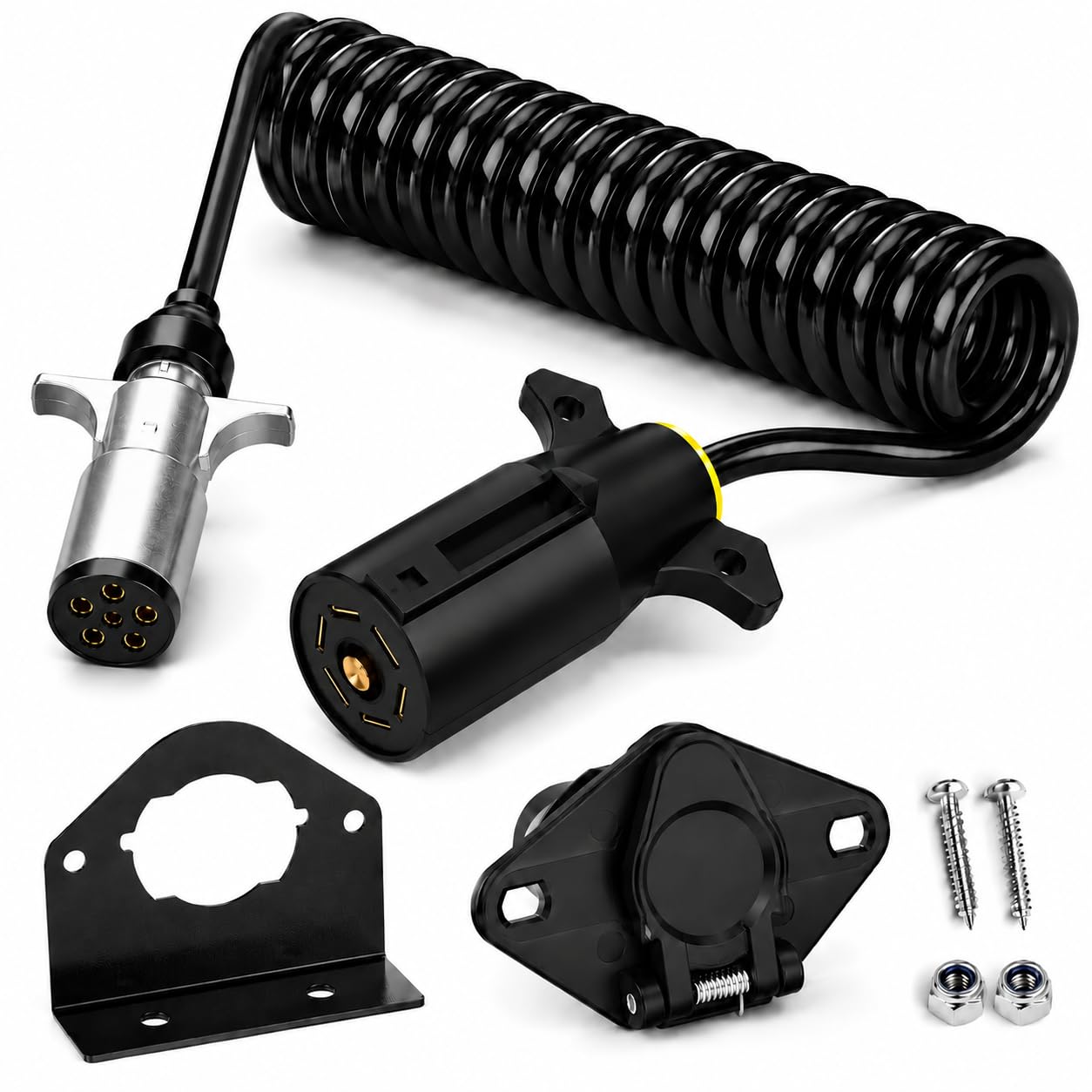 REDALAN front-facing connectors showing plug-and-play convenience
