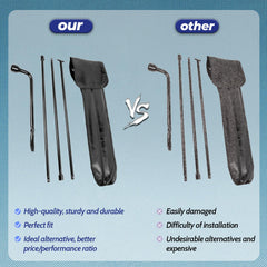 Reeauto open carrying case organizing tools for easy access and storage