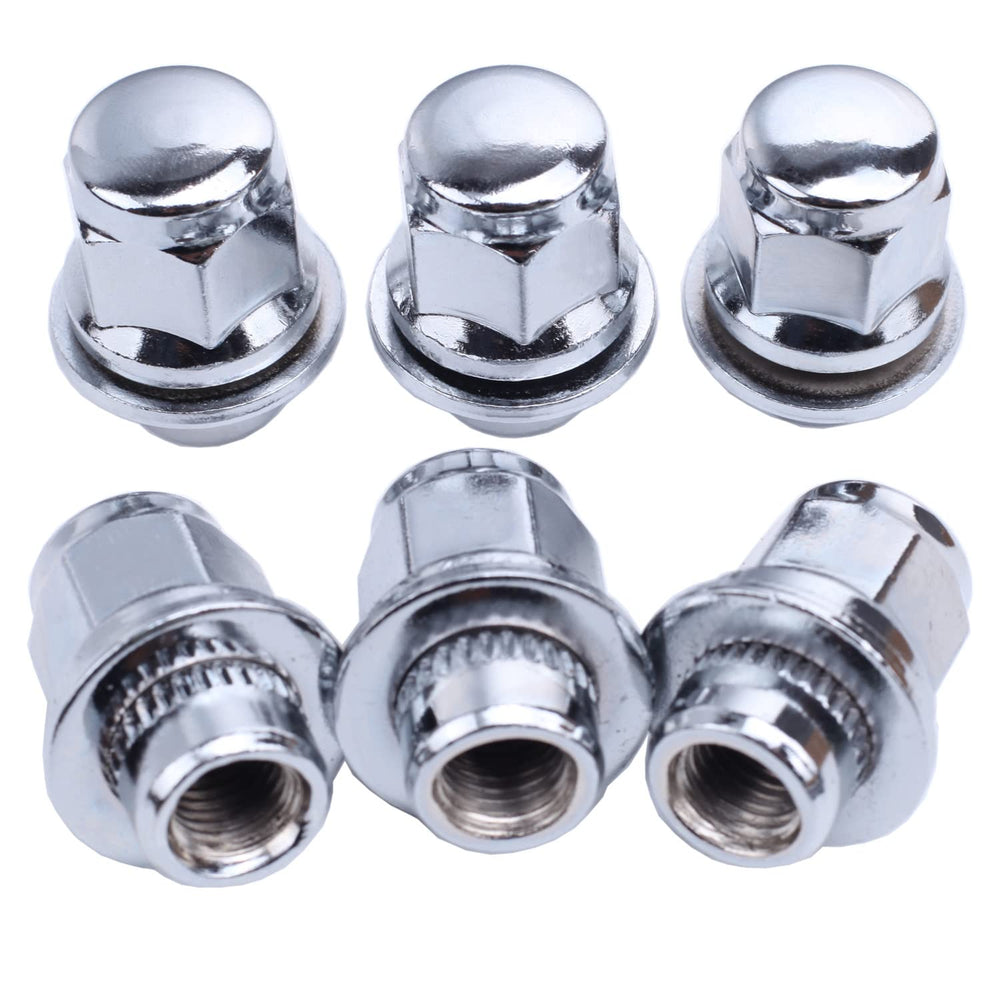 Reeauto closed-end lug nut detail protecting threads and resisting debris intrusion