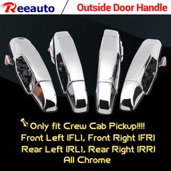 Reeauto front left keyhole handle close-up, clear lock access benefit