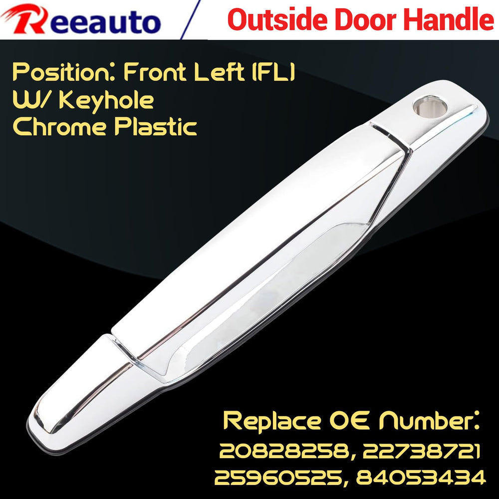 Reeauto rear left handle side profile, durable fit benefit
