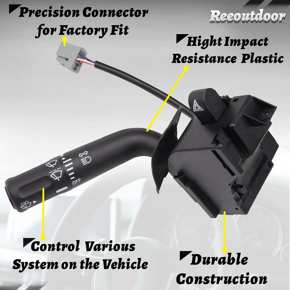 Reeoutdoor rear connector view showing plug that matches factory wiring harness