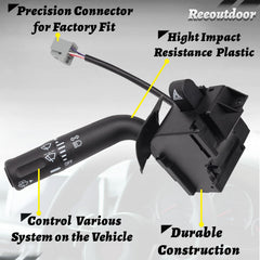 Reeoutdoor rear connector view showing plug that matches factory wiring harness