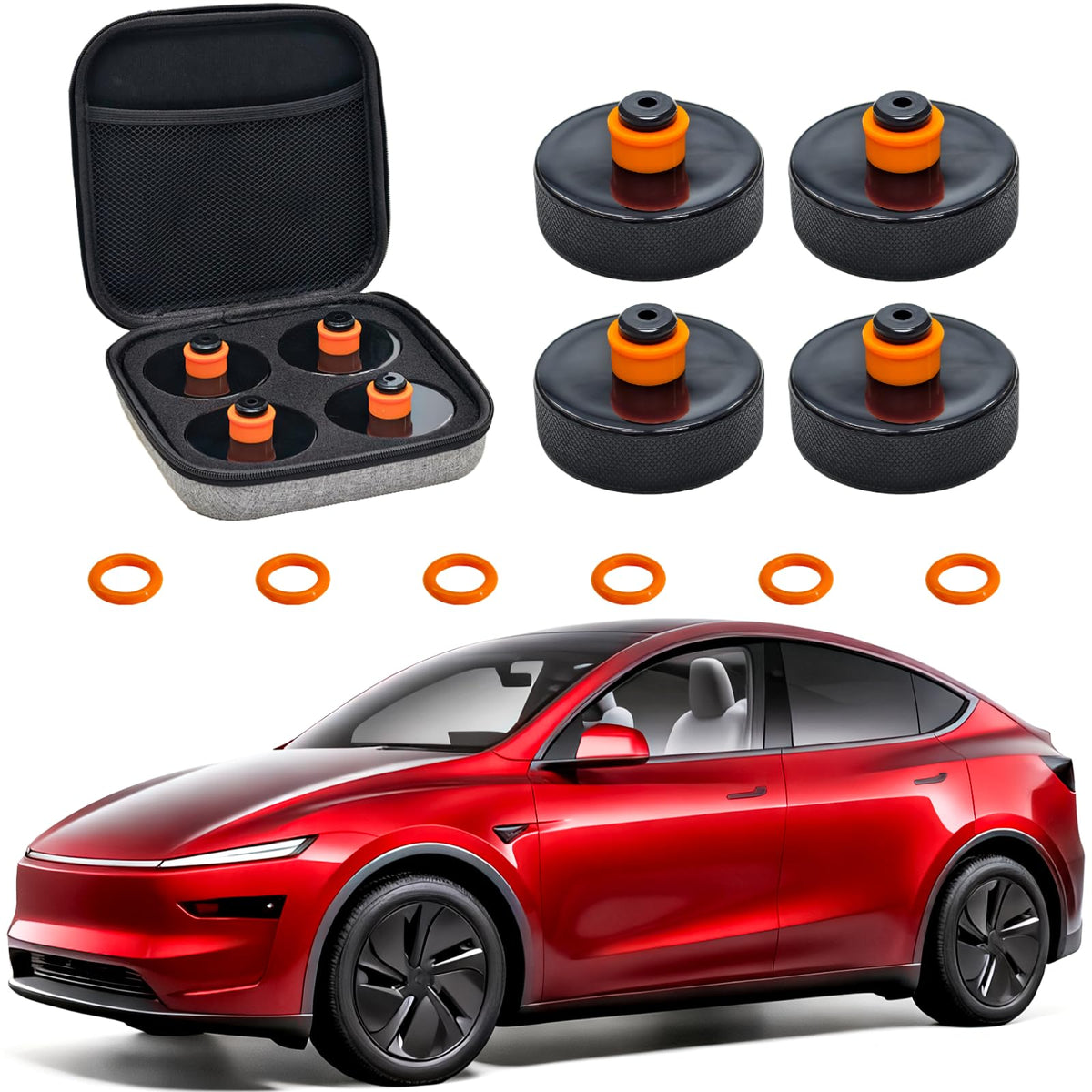 REEVAA front packaging showing four jack pads and benefits